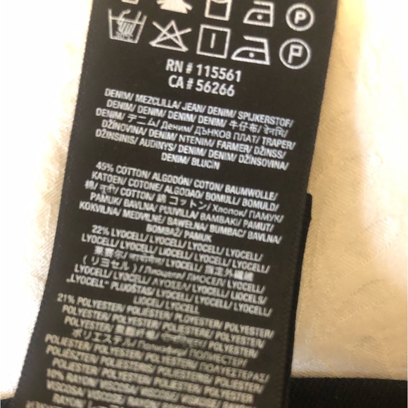 DEAL! Black coated gorgeous designer high rise jeans with cool side seam, 27 - Picture 8 of 8